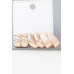 Multi Quilted Hoop Earrings Set - Designer Style - CC-WH2001566
