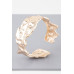 Abstract Ripple Open Cuff Bracelet - Designer Style - CC-WH2001585