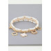 Multi Clover Charm Bracelet - Designer Style - CC-WH2001824