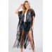 Stylish Lace Fringe Cover Up Kimono - Designer Style - CC-WH2001834
