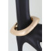 Matte Cubic Cuff Bracelet - Designer Style - CC-WH2001859