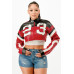 Cropped Moto Jacket -