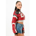 Cropped Moto Jacket -