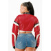 Cropped Moto Jacket -