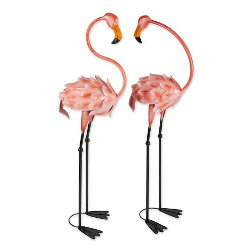 Flamboyant Flamingo Garden Stakes