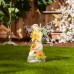 Garden Blooms Fairy Solar Statue
