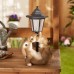 Adorable Mom And Baby Rabbit Solar Lamp