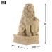 Ivory Lion Statue