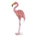 Standing Tall Solar Flamingo Statue