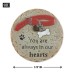 You Are Always In Our Hearts- Pet Memorial Stepping Stone