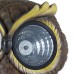 Large Solar Owl Figurine