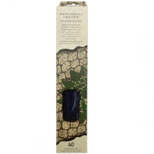 40 Count Patchouli Leaves Incense Sticks 40 Count Patchouli Leaves Incense Sticks