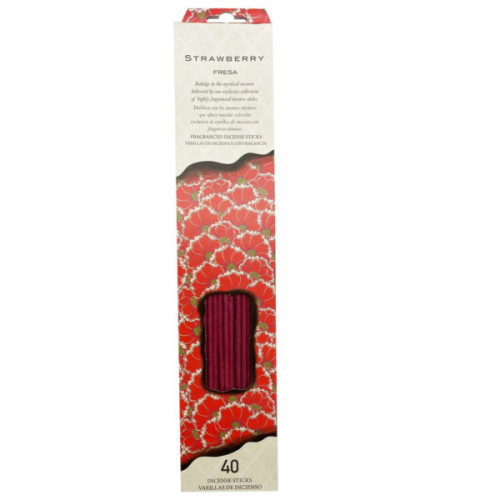 40 Count Strawberry Incense Sticks 40 Count Strawberry Incense Sticks