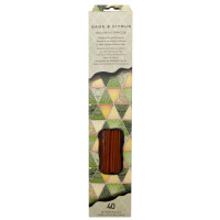40 Count Sage & Citrus Incense Sticks