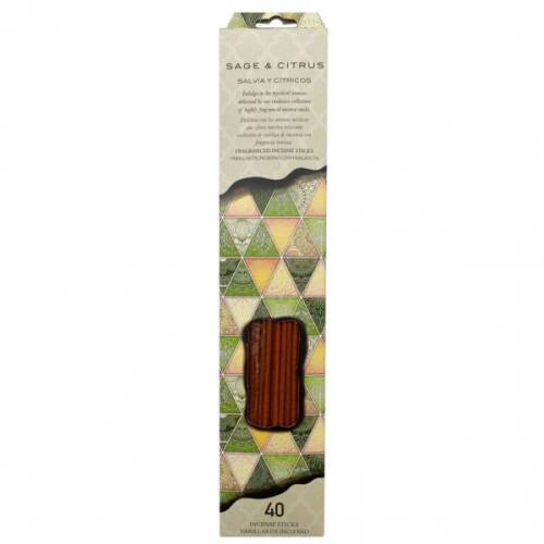 40 Count Sage & Citrus Incense Sticks 40 Count Sage & Citrus Incense Sticks