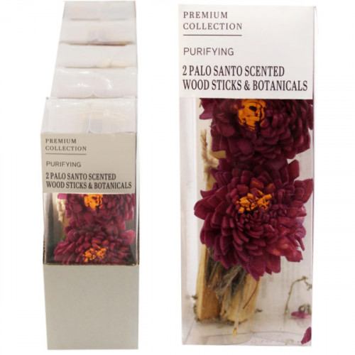Palo Santo Scented Wood Sticks with Botanicals Palo Santo Scented Wood Sticks with Botanicals