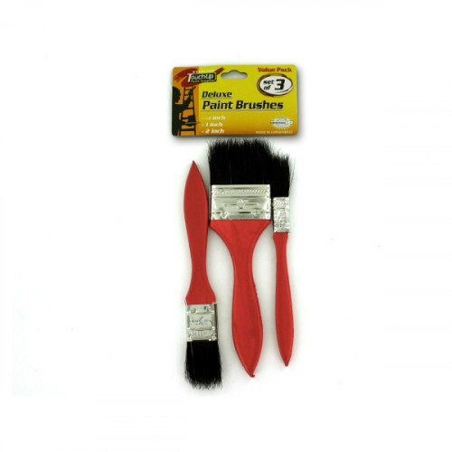 Wood handle paint brush set Wood handle paint brush set