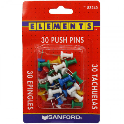30 Count Sanford Push Pins 30 Count Sanford Push Pins
