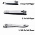 3 Piece Fingernail Clipper Tool Set 3 Piece Fingernail Clipper Tool Set
