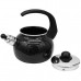 2.5 Liter Black Whistling Tea Kettle 2.5 Liter Black Whistling Tea Kettle