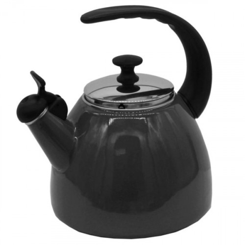 2.5 Liter Black Whistling Tea Kettle 2.5 Liter Black Whistling Tea Kettle