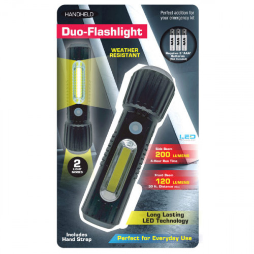 Weather-Resistant Duo Mode LED Flashlight Weather-Resistant Duo Mode LED Flashlight