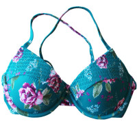 Womens Bathing Suit Top in Ocean Blue Mixed Sizes Per Container