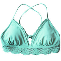 Womens Bathing Suit Top in Olive Mixed Sizes Per Container