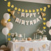 Paper Eskimo Gold Heart Party Garland Paper Eskimo Gold Heart Party Garland