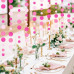 Paper Eskimo Pink Confetti Party Garland Paper Eskimo Pink Confetti Party Garland