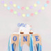 Paper Eskimo Rainbow Confetti Party Garland Paper Eskimo Rainbow Confetti Party Garland