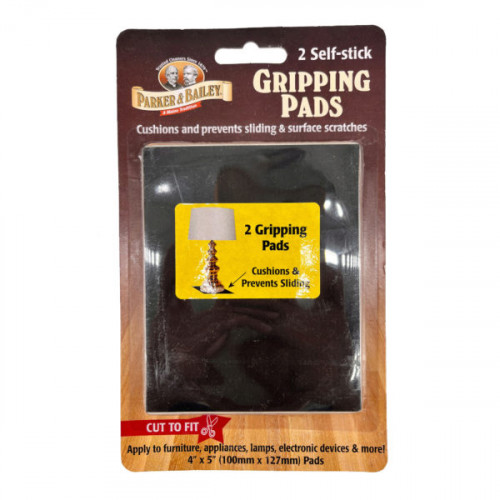 Parker & Bailey 2 Pack Self Stick Gripping Pads Cut to Fit Parker & Bailey 2 Pack Self Stick Gripping Pads Cut to Fit