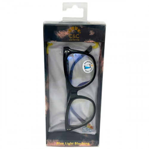 C&C California Oversized Cat Eye Blue Light Glasses with Storage Pouch C&C California Oversized Cat Eye Blue Light Glasses with Storage Pouch