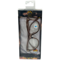C&C California Oversized Cat Eye Blue Light Glasses with Storage Pouch
