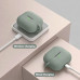 ADVANCTECH Silicone Airpod Pro Case with Circle Clip in Grey ADVANCTECH Silicone Airpod Pro Case with Circle Clip in Grey