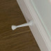 Bulldog 2 Piece Solid White Door Stops Bulldog 2 Piece Solid White Door Stops