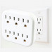 125 Volt 6-Outlet Grounded Wall Adapter 125 Volt 6-Outlet Grounded Wall Adapter