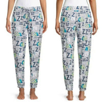 Ladies Minions 2 Themed Sleep Joggers with Pockets in XXL