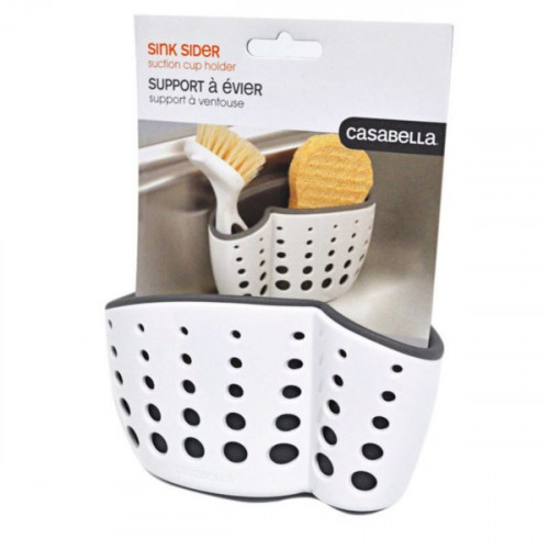 Casabella Sink Sider Suction Cup Sink Sponge and Brush Holder Casabella Sink Sider Suction Cup Sink Sponge and Brush Holder