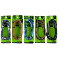 Gadget Gear 7 Foot Audio Auxiliary Cable in Assorted Colors