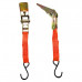 2 Pack 15' Ratchet Tie-Down Set with Buckle 2 Pack 15' Ratchet Tie-Down Set with Buckle