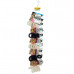 5 Pack Textured Strong Hold Hair Cords Clip Strip in Assorted Colors 5 Pack Textured Strong Hold Hair Cords Clip Strip in Assorted Colors