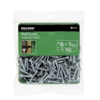 Bulldog Hardware 110 Count #6 x 3/4