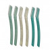 OliviaLayne 6 Pack Biodegradable EB Razors in Green, Blue and Cream OliviaLayne 6 Pack Biodegradable EB Razors in Green, Blue and Cream