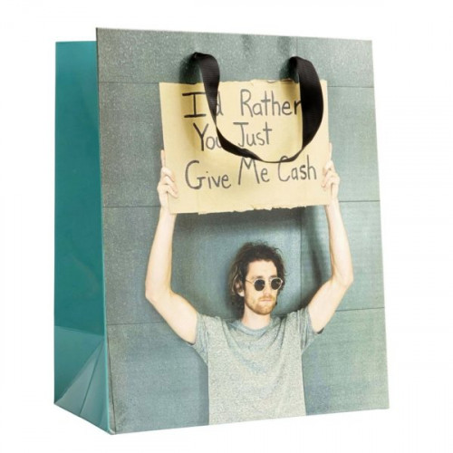 What Do You Meme Man with Sign Gift Bag What Do You Meme Man with Sign Gift Bag