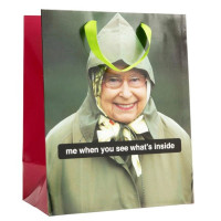 What Do You Meme  Queen Elizabeth Wait Gift Bag