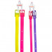Expresisons Kids 2 Piece Silicone Belts Set in Assorted Neon Colors Expresisons Kids 2 Piece Silicone Belts Set in Assorted Neon Colors