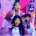 Shutter Plastic Party Sunglasses in Yellow Shutter Plastic Party Sunglasses in Yellow