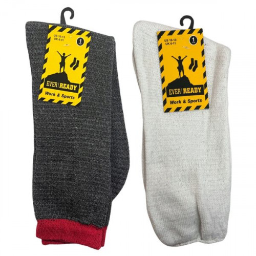1 Pair Ever Ready Work & Sports Sock in Assorted Colors 1 Pair Ever Ready Work & Sports Sock in Assorted Colors
