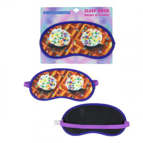 Waffle Print Sleep Mask Waffle Print Sleep Mask